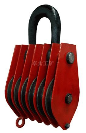 吊環(huán)型六輪滑車，軸套吊環(huán)型六輪滑車，滑車